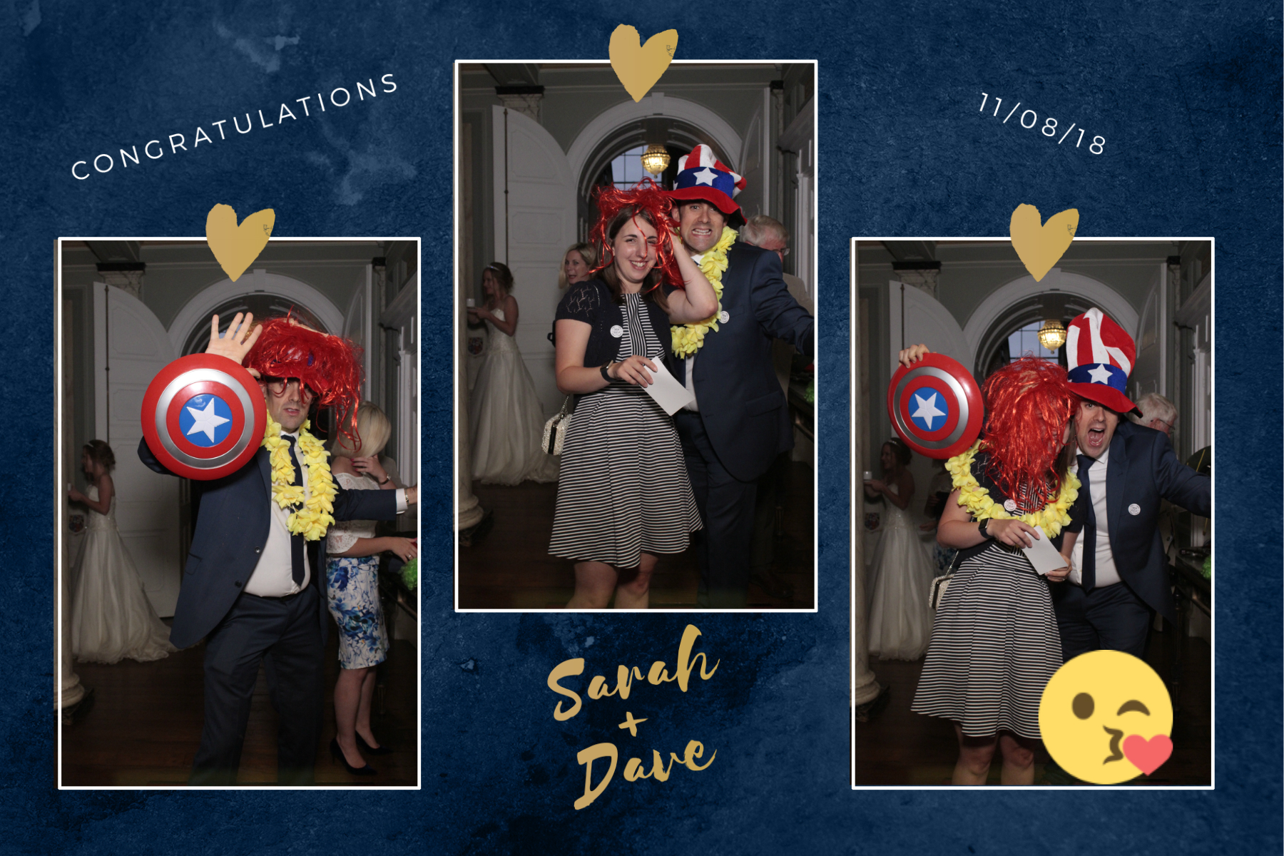 Sarah & Dave's Wedding | View more photos from the event at gallery.myphotoboothexperience.co.uk/u/MyPhotoBoothExperienceLtd/Sarah-Daves-Wedding